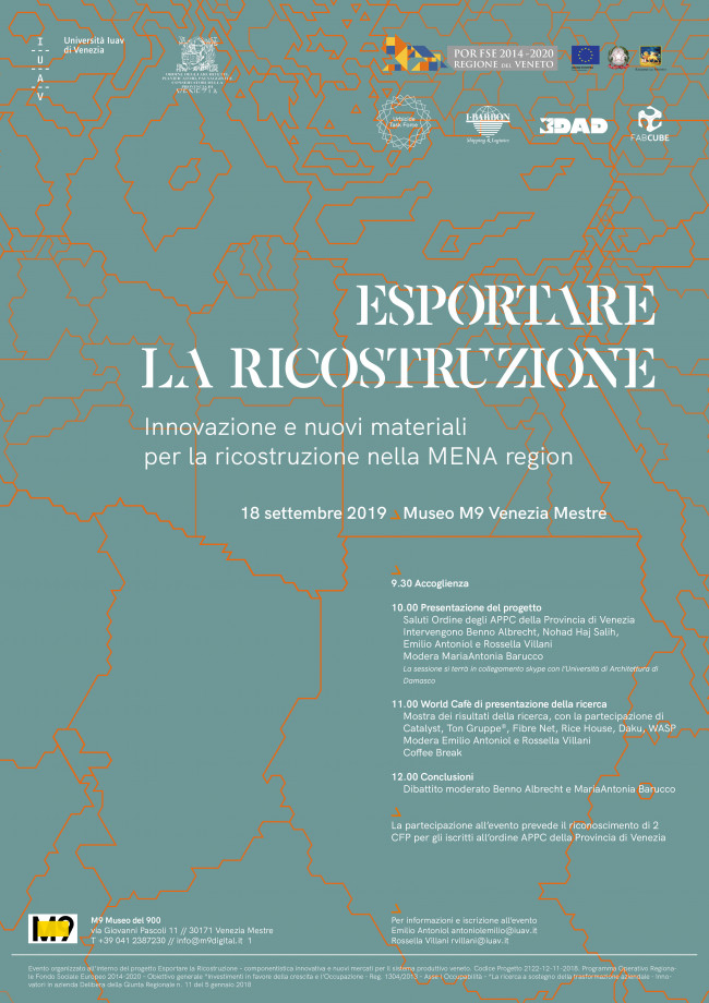 ESPORTARE LA RICOSTRUZIONE