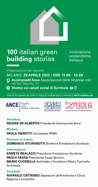 100 italian green building stories