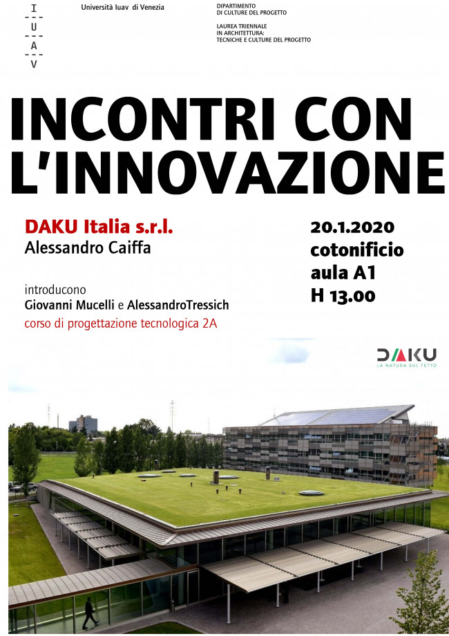 INCONTRI CON L’INNOVAZIONE