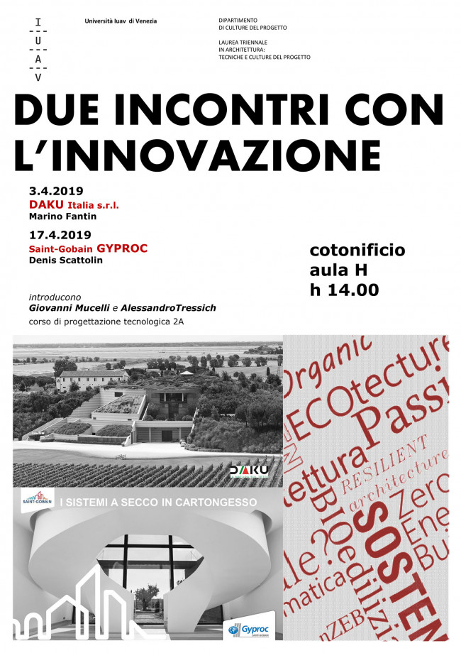 Due incontri con l'innovazione