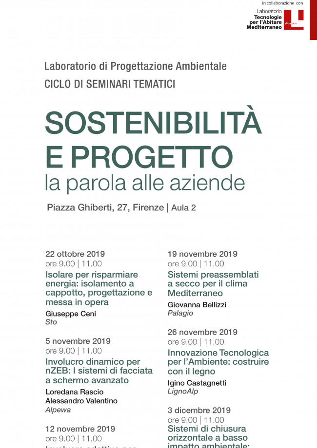 Sostenibilità e progetto, la parola alle aziende